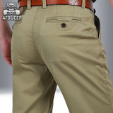 AFS JEEP夏季中年男士休闲裤长裤宽松大码直筒男裤中腰夏季款裤子