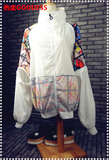 韩国GD权志龙同款BF原宿风涂鸦棒球服秋装外套学生长袖防晒衣女潮
