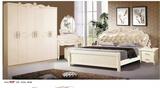 2015新品欧式家具1.8米皮艺床烤漆公主床实木板式卧室套房六件套