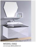 蒙娜丽莎3D浴室柜组合 pvc浴室吊柜 洗脸台梳妆台卫浴柜 洗漱台