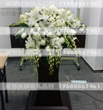 豪华台花 演讲台花 鲜花预定 北京鲜花 宴会大桌花艺术桌花 台花