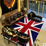 英伦米字旗国旗地毯欧美卧室客厅茶几加厚腈纶儿童地毯地垫可定制