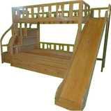 专业定制儿童滑梯床 上下床 子母床 提柜床 滑梯床 提柜滑梯