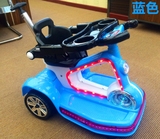 儿童电动车摇摆宝宝可坐推杆玩具汽车室内瓦力车儿童早教车碰碰车