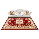 客厅地毯欧美中式茶几现代地毯卧室床边毯剪花沙发加厚复古大地毯