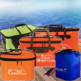 加厚EVA钓鱼水桶 渔具水箱 可折叠打水桶 装鱼护养活鱼箱 提水桶