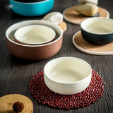 亿嘉 创意日式热卖陶瓷器餐具麦片泡面碗小米饭碗家用吃饭碗汤碗