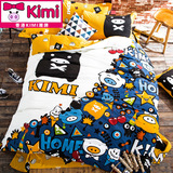 香港正版Kimi纯棉四件套全棉床品1.5m被套件床单床上用品卡通儿童