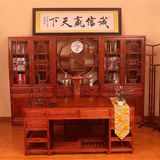 创古厂家直销 中式实木 1米8  2米 写字台 办公桌 书桌 送木架