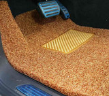 汽车用品 可剪裁脚垫 水晶丝圈脚垫 环保防滑通用脚垫 厂家直销