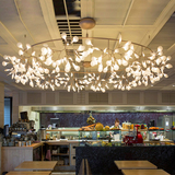 侯歌北欧创意餐厅客厅会所LED灯具简约个性萤火虫现代枝型吊灯