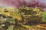 国外代购 坦克模型龙 三世坦克 二战军事战车 装甲车 收藏品 玩具