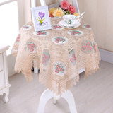 欧式刺绣高档餐桌布长方形 台布 茶几台布盖布床头柜盖布 方桌布