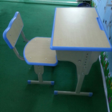 厂家直销小学生课桌椅批发培训班单人课桌学生桌椅套装学校用桌椅