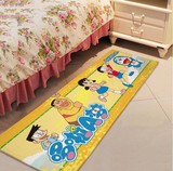 可爱卡通入门地垫门垫儿童卧室床前装饰脚垫进门地毯门口防滑长条