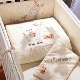 TT BABY 婴儿床品套件 夏季纯棉 宝宝床上用品 儿童全棉七件套