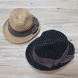 韩国儿童礼帽夏天儿童草帽女童爵士帽沙滩防晒太阳帽小孩凉帽