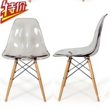 Eames chair伊姆斯透明椅子 简约时尚休闲椅 设计师现代办公餐椅