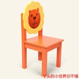 小椅子靠背椅宝宝椅儿童餐椅儿童桌椅实木凳子幼儿园卡通