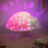 七彩蘑菇月光灯 创意家居小孩卧室安睡氛围投影灯 浪漫生日礼物
