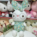 可爱大眼兔子公仔大号创意毛绒玩具小白兔布娃娃生日礼物送女孩