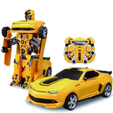 佳奇 大黄蜂战神遥控变身擎天柱变形金刚4汽车机器人模型儿童玩具