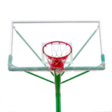 户外标准钢化玻璃篮球板/室外篮球架【铝合金包边】户外标准篮板