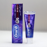 包邮Oral-B欧乐B 3D Luxe 钻亮抛光薄荷牙膏90克 5天显著美白9645