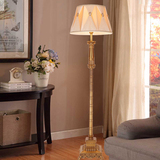 欧式落地灯 客厅卧室简约创意复全铜现代美式北欧立式落地台灯