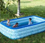 乐悠悠成人浴缸家庭游泳池婴幼儿宝宝戏水池大型儿童充气游泳池