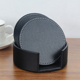 高档皮革茶杯垫碗垫隔热垫 餐桌水杯子垫餐垫子创意欧式定制