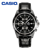 卡西欧CASIO新款 男士手表 商务休闲钢带防水石英男表EFR-526L-1A