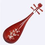 热卖民族弹拨乐器专业演奏红木贝雕成人考级琵琶乐器赠配件指甲教