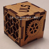 立方体小木盒雕刻机【100WCO2激光打标机】大鹏厂家直销质量保障
