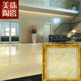 中式现代防滑全抛釉 高档地砖800x800客厅地板砖 厂家批发
