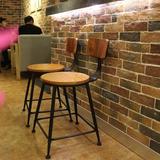 铁艺复古餐饮咖啡餐厅创意户外阳台休闲酒吧桌椅组合三件套座椅