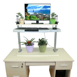 包邮站着用电脑桌站立式办公电脑桌可站可坐升降移动工作台增高架