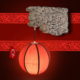 中式创意红灯笼壁灯 复古艺术装饰个性庭院会所工程灯具 龙头灯