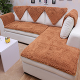 金瑞 毛绒雪尼尔沙发垫定做欧式组合防滑坐垫椅垫飘窗毯订制