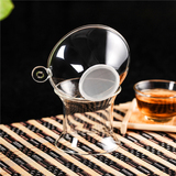 促销耐热玻璃茶壶茶漏透明玻璃功夫茶具茶道配件隔滤茶器 过滤网