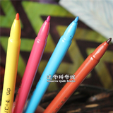 日本进口cha水消笔4色选/布料用水溶笔记号笔/拼布缝纫刺绣十字绣