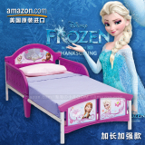 美国正品Disney/迪士尼 女孩公主男孩汽车床双胞胎塑料儿童床