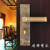 【NEOGOR耐久】中式木门锁室内房门锁把手执手锁具 卧室门锁具