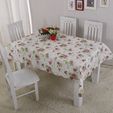 特惠餐桌布防水免洗防油餐桌垫客厅茶几桌布 PVC圆形布艺垫长方形