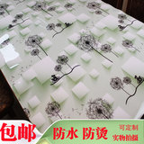 款水晶板PVC不透软质玻璃桌布茶新几垫餐桌布防水防烫加厚台布