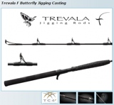 美版西马诺Shimano TREVALA TC4F系列直柄/枪柄路亚竿铁板竿鱼竿