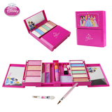 迪士尼公主正品彩妆盒儿童化妆品套装礼盒女孩4-8岁女孩玩具礼物