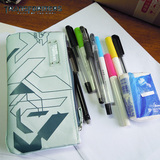 小学生笔袋男变形金刚男童韩国文具袋简约铅笔袋3-6年级学生用品
