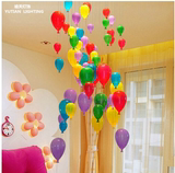 创意个性艺术彩色玻璃气球吊灯可爱儿童灯现代简约卧室灯