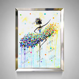 芭蕾舞蹈抽象油画装饰挂画客厅餐厅酒店沙发背景墙画壁画欧式人物
